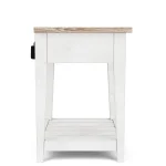 Accent Nightstand Nightstands Aged Cotton 18