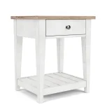 Accent Nightstand Nightstands Aged Cotton 20