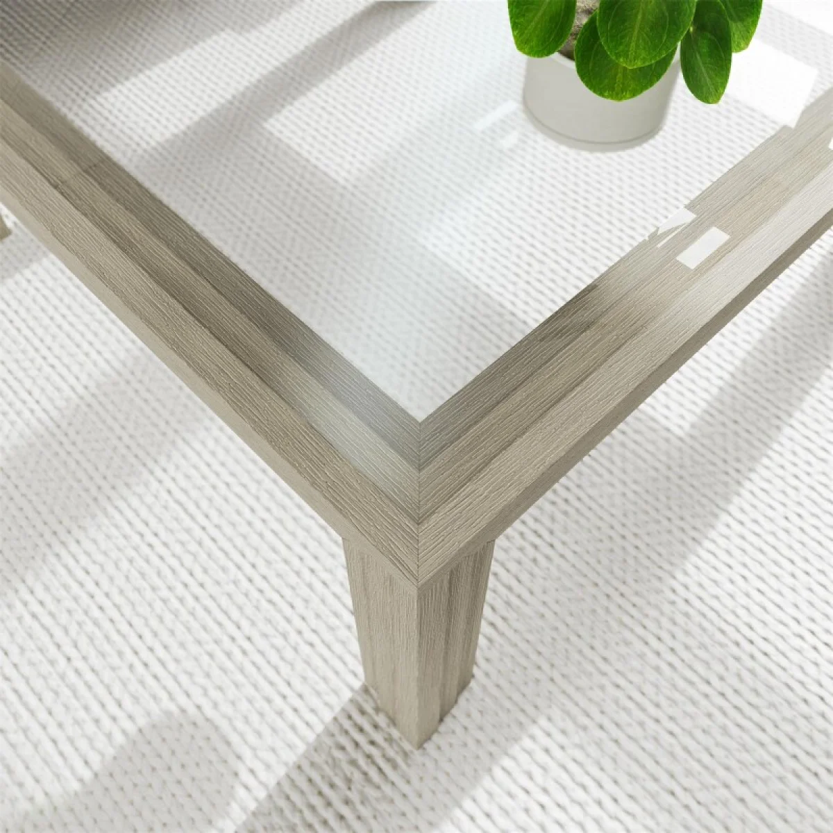 Square Glass Cocktail Tbl Cocktail & Coffee Tables Cocktail & Coffee Tables 8