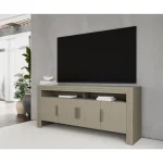 Media Console Entertainment Stands Cream 15