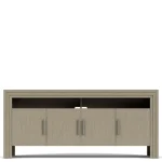 Media Console Entertainment Stands Cream 16