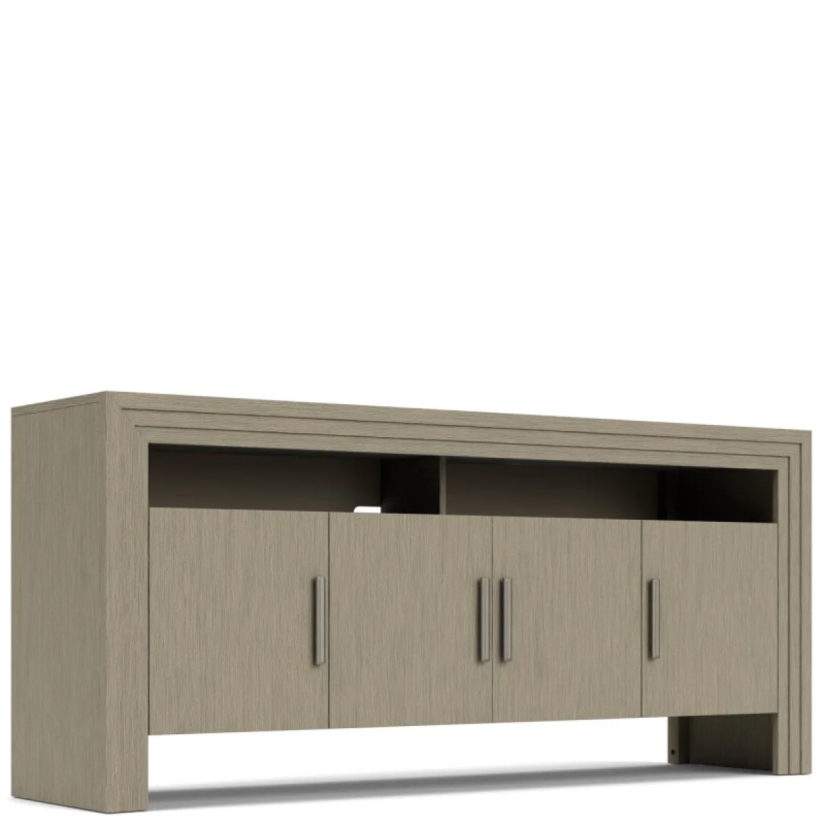 Media Console Entertainment Stands Cream 10