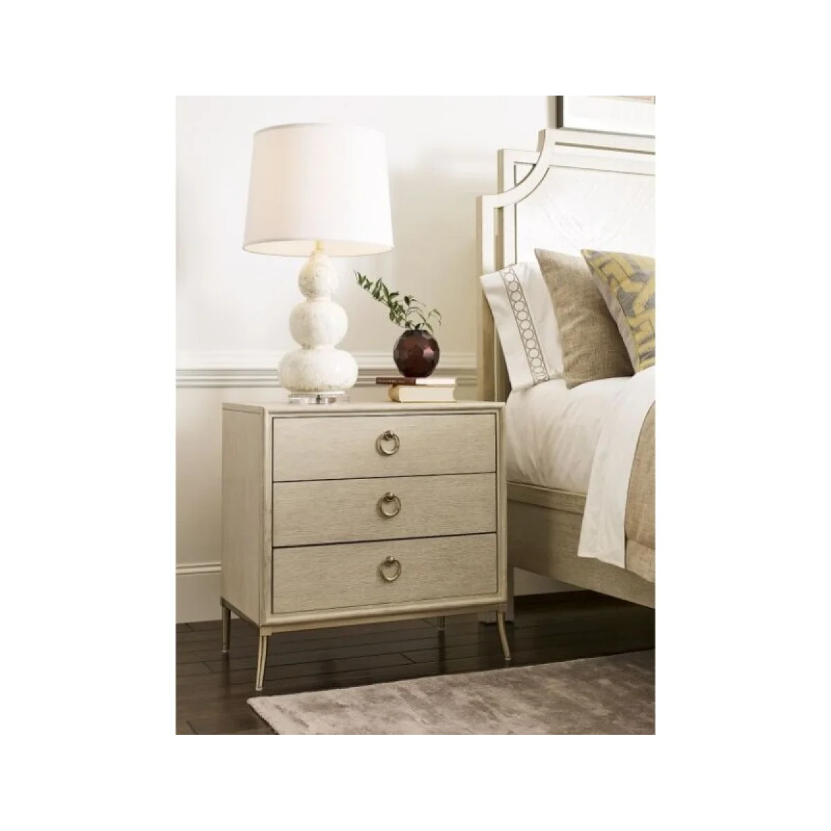 Lenox Seneca Bedside Nightstand Nightstands American Drew 4