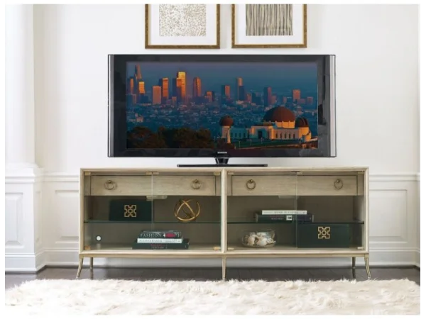 Lenox Corsica Entertainment Console Entertainment Stands American Drew