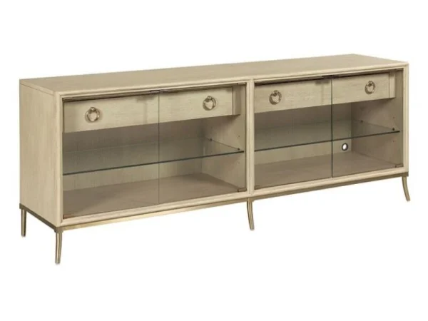 Lenox Corsica Entertainment Console Entertainment Stands black