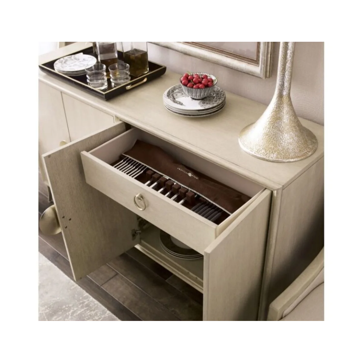 Lenox Laguna Credenza Dining Storage American Drew 6