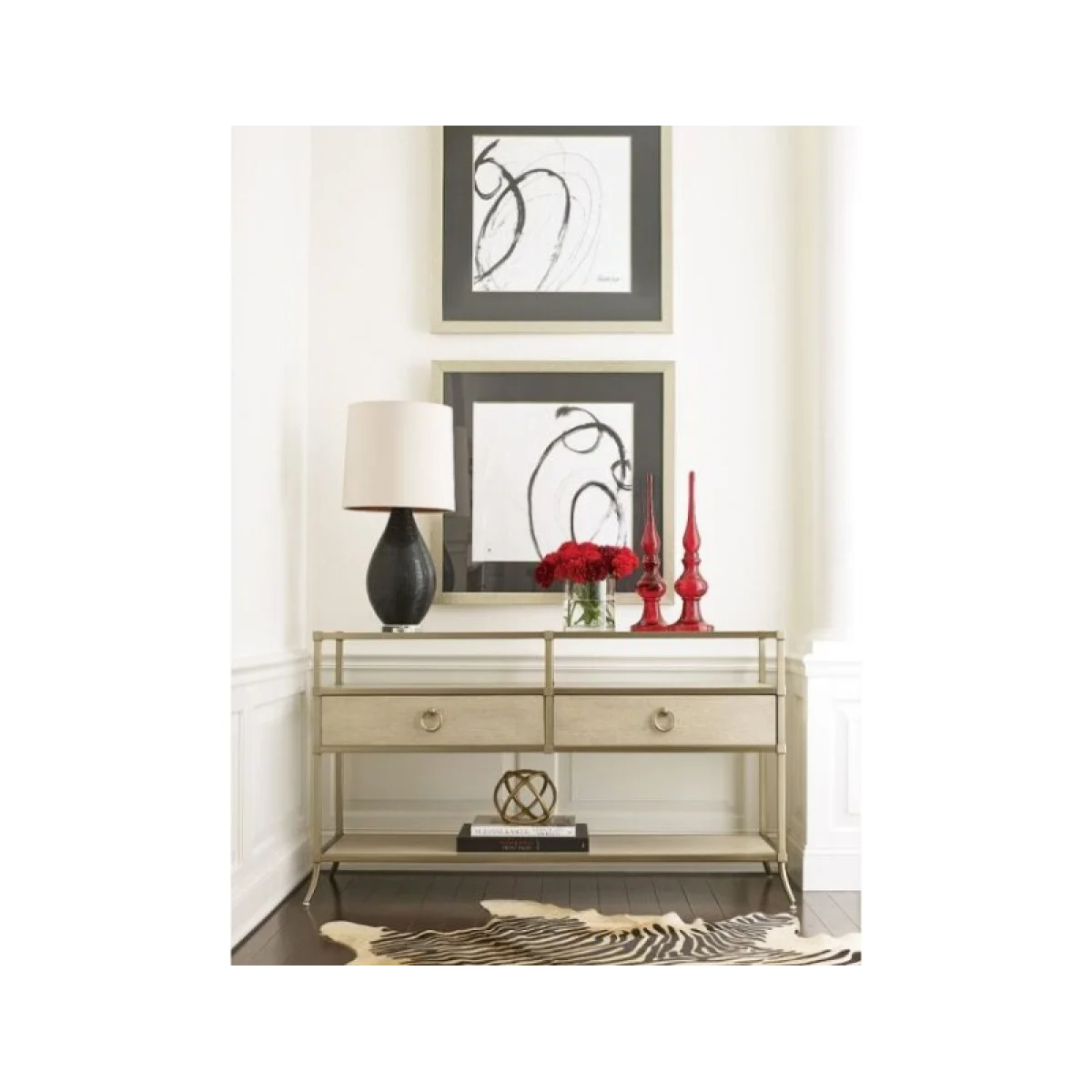 Lenox Capri Console Table Console Tables American Drew 4
