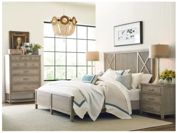 West Fork Canton Panel King Bed Complete Beds American Drew
