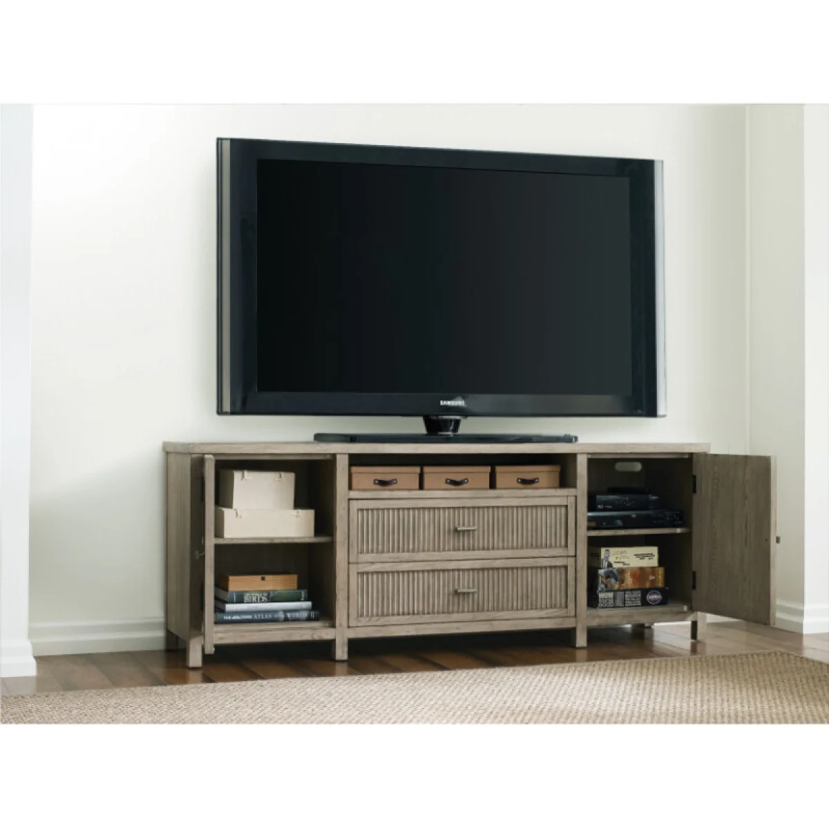 West Fork Merit Media Cabinet Entertainment Stands American Drew 6
