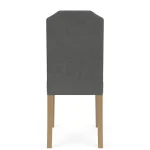 Cliped Top Uph Chr 2in-sl Chairs & Benches Brown 18