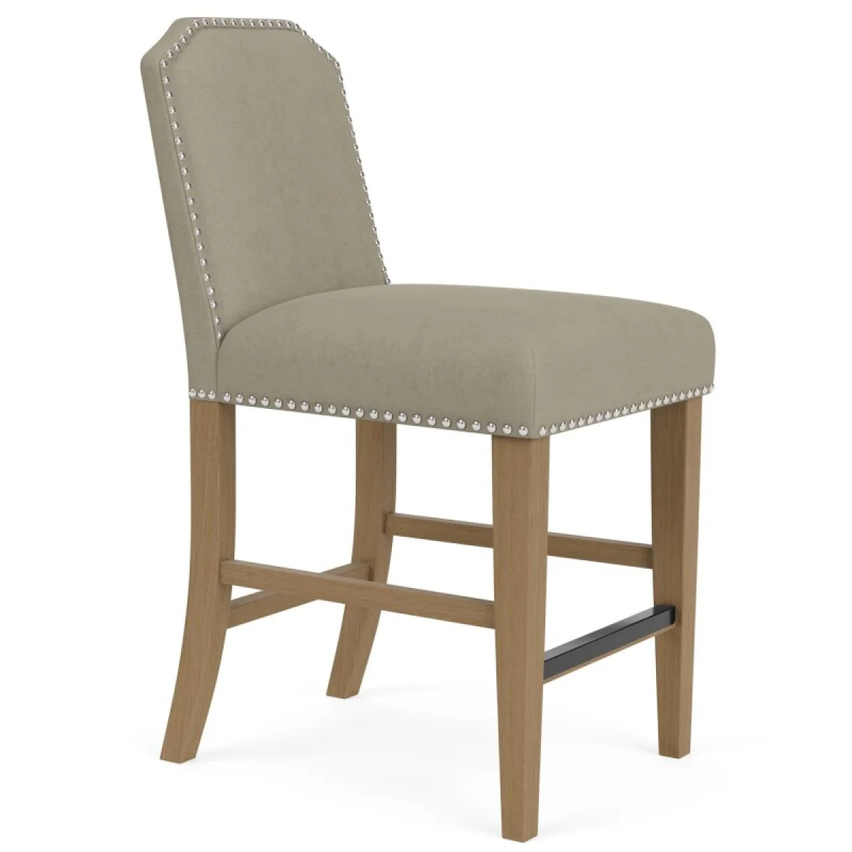 Cliped Top Uph Stl 2in-sd Barstools Barstools 10
