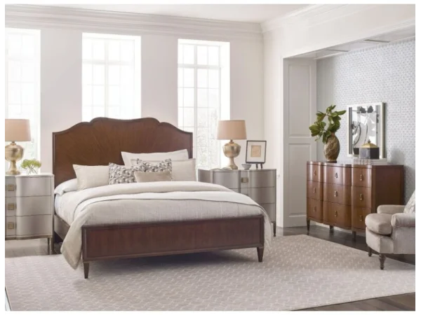 Vantage Carlisle Panel King Bed Complete Beds American Drew