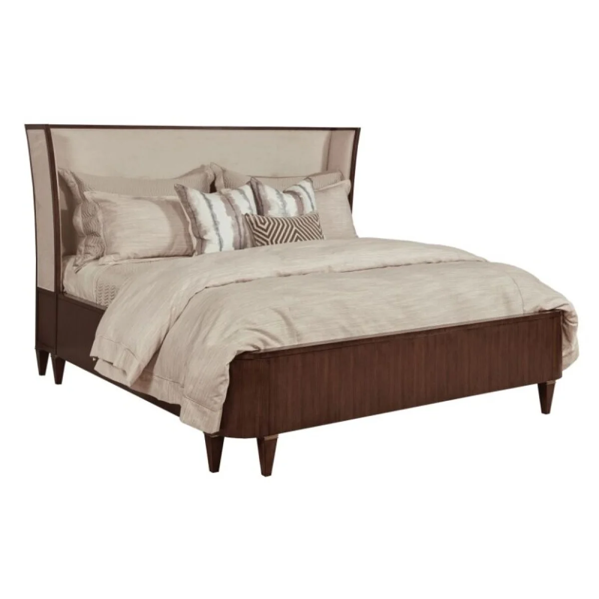Vantage Morris Upholstered Queen Bed Complete Beds American Drew 7