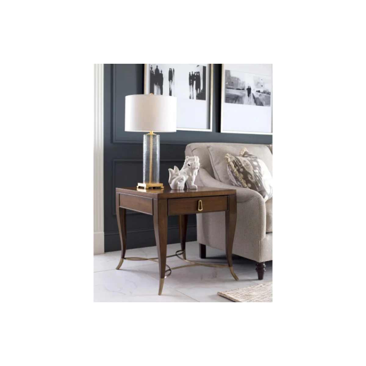 Vantage End Table End tables Brown 6