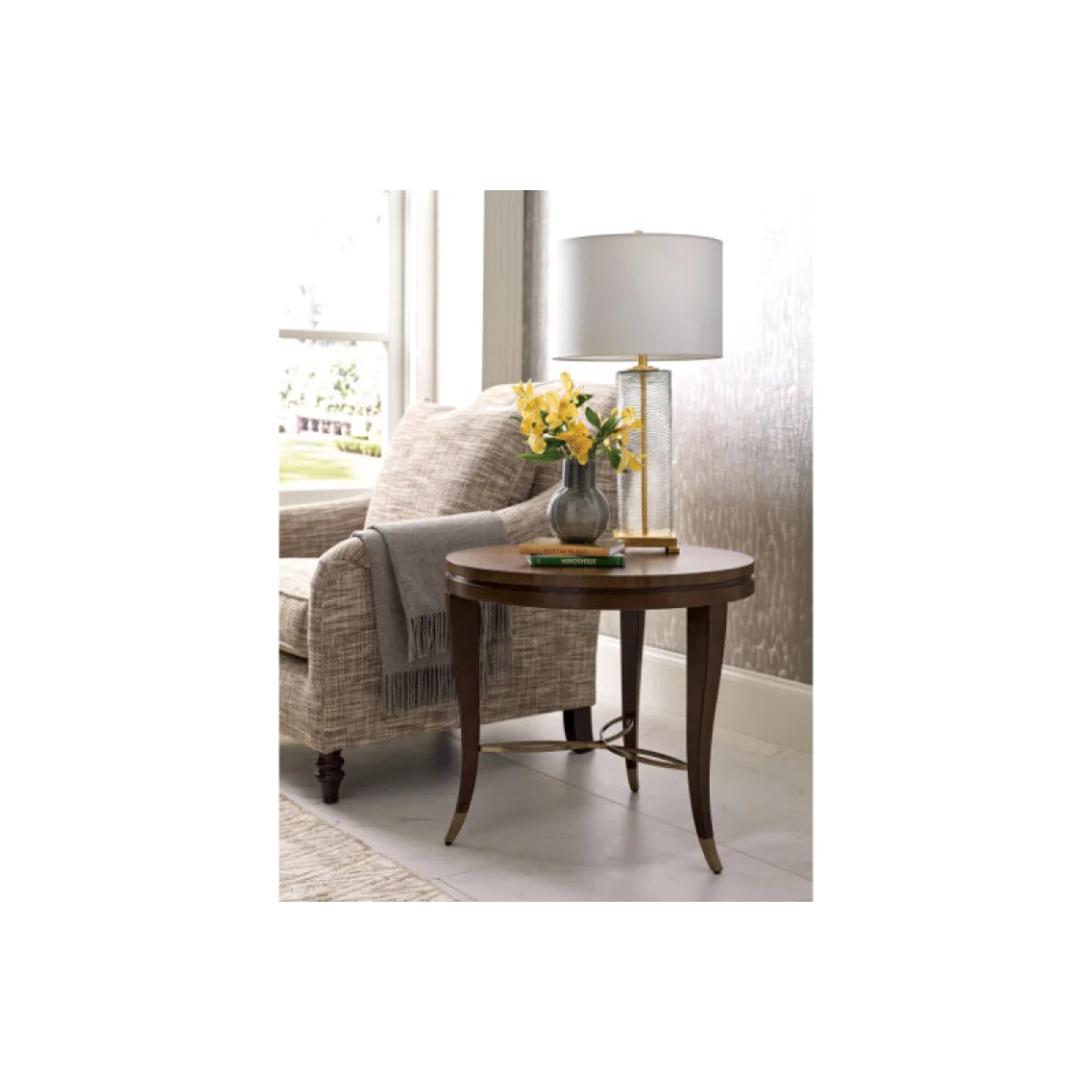 Vantage Lamp Table End tables Brown 6