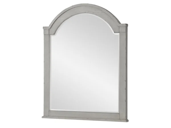 Arched Dresser Mirror Bedroom Mirrors Gray