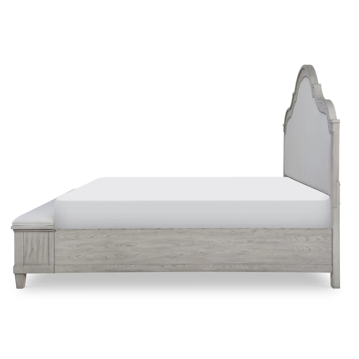 Upholstered Panel Bed W Stg Fb K 6/6 Beds Beds 9