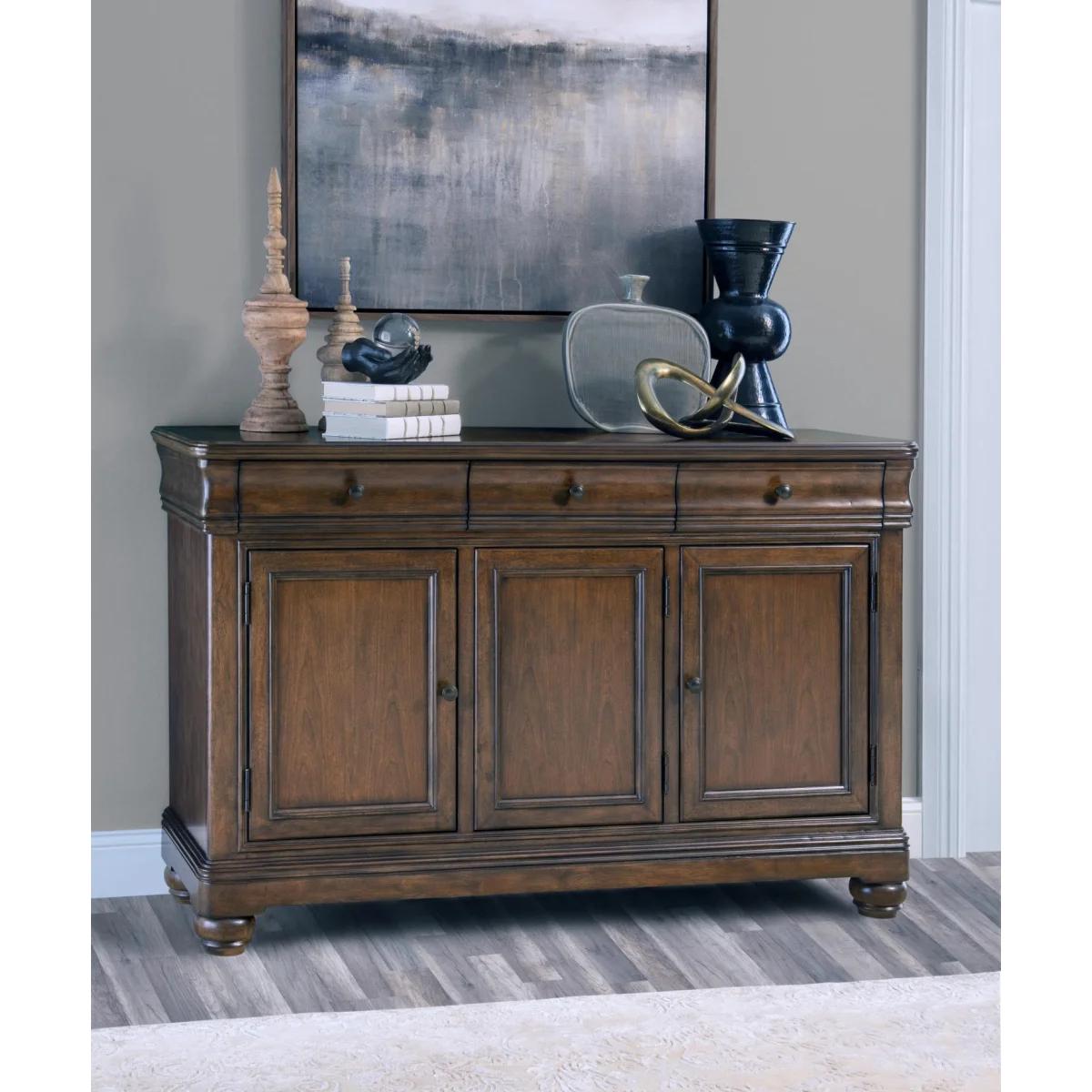 Credenza Dining Storage Brown 7