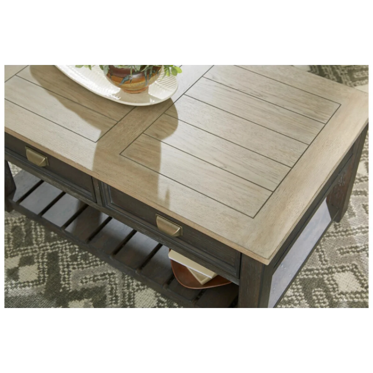 Lyle Creek-hamilton Small Rectangular Coffee Table Cocktail & Coffee Tables Brown 7