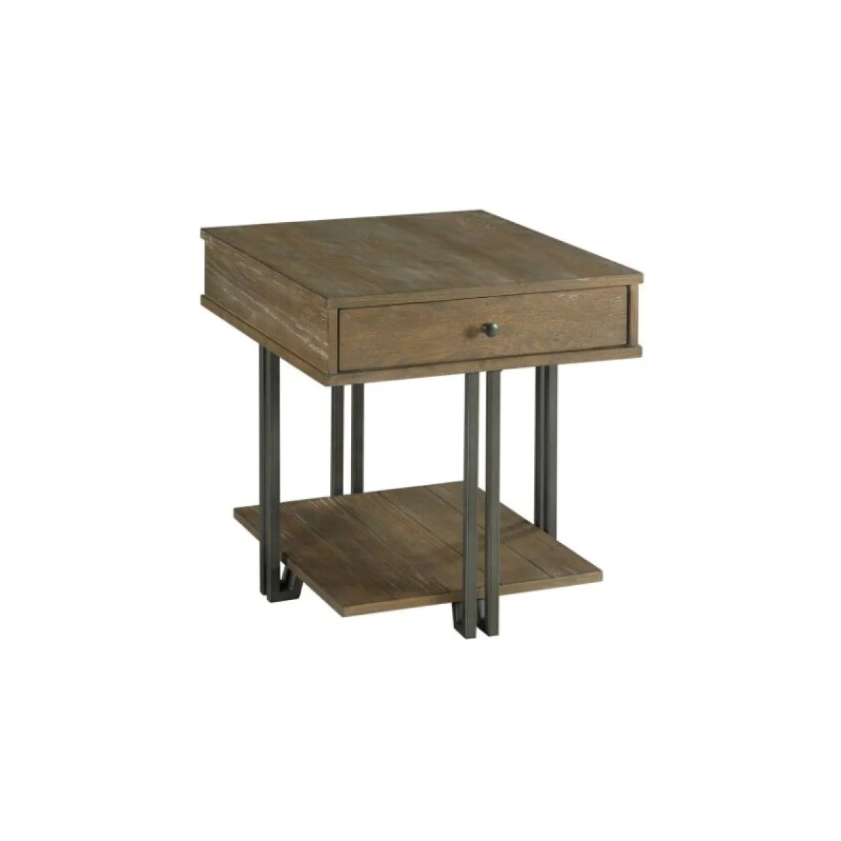 Saddletree-hamilton Rectangular Drawer End Table End tables Brown 4