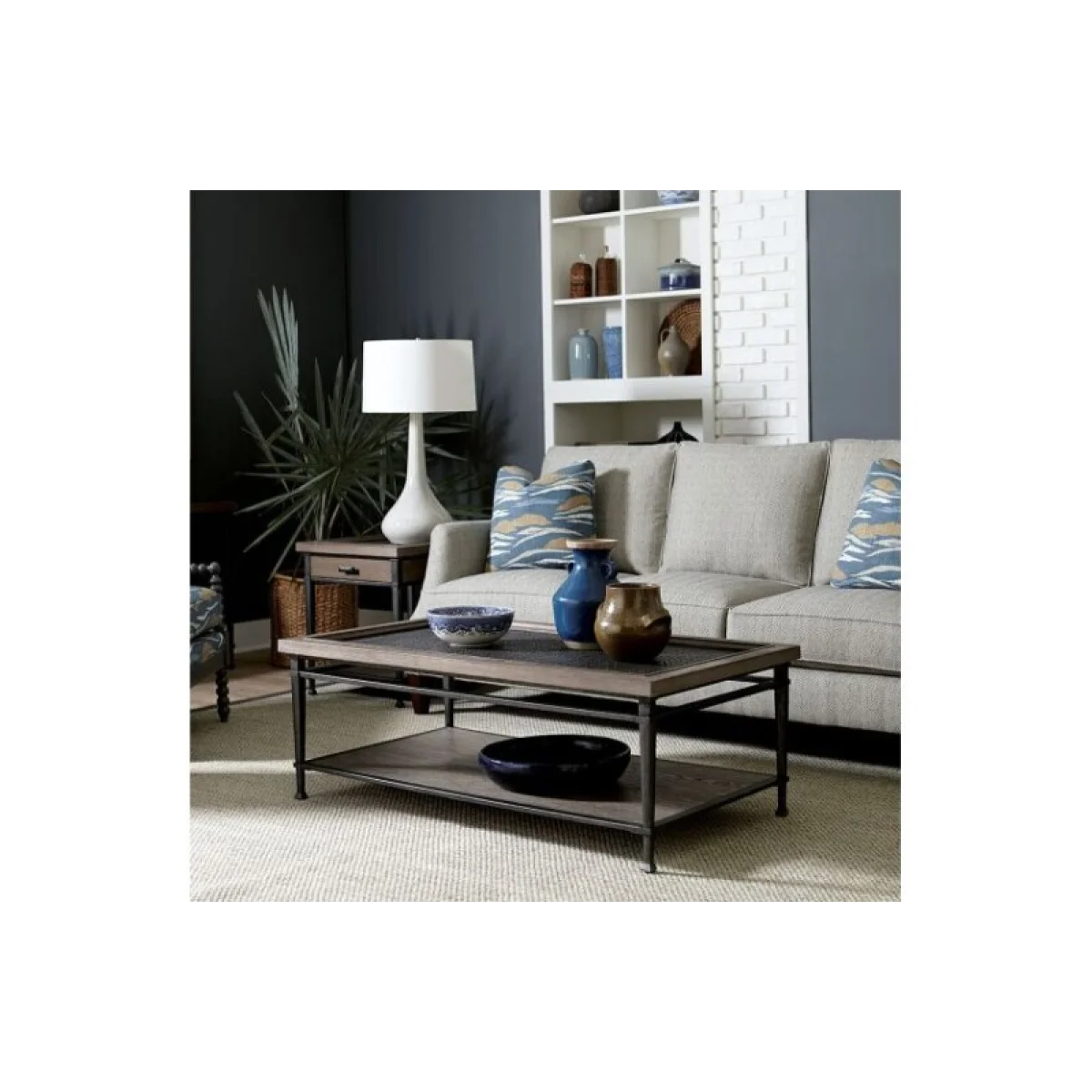 Austin Rectangular Coffee Table Cocktail & Coffee Tables Brown 6