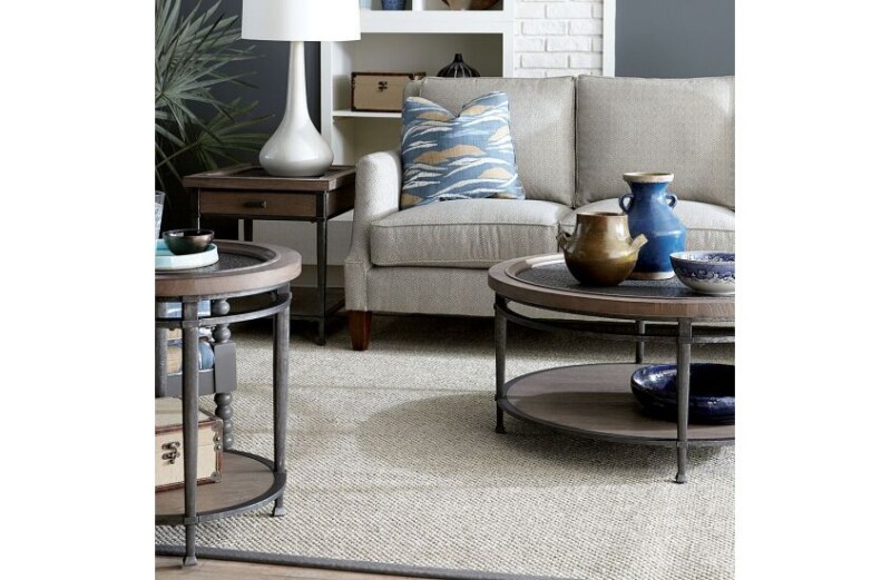 Austin Round Coffee Table Cocktail & Coffee Tables Brown 9 Austin Round Coffee Table Cocktail & Coffee Tables Brown 9
