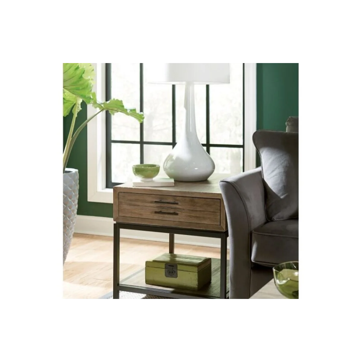Jefferson Rectangular Drawer End End tables End Tables 6