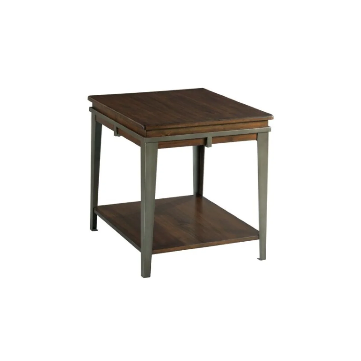 Composite Rectangular End Table End tables Brown 4