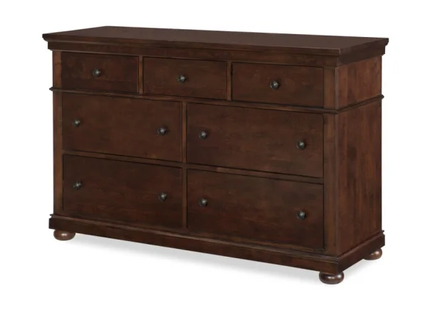 Dresser Cherry Finish Youth Dressers Brown
