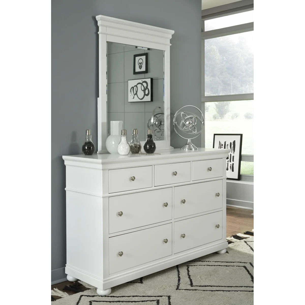 Dresser White Finish Youth Dressers Legacy Classic Furniture 7