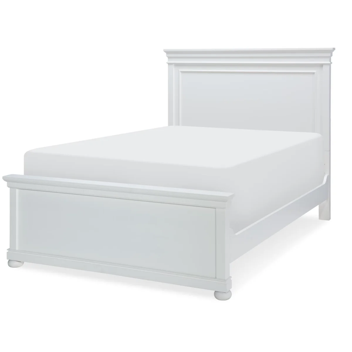 Complete Panel Bed F 46 White Finish Youth Beds Legacy Classic Furniture 4