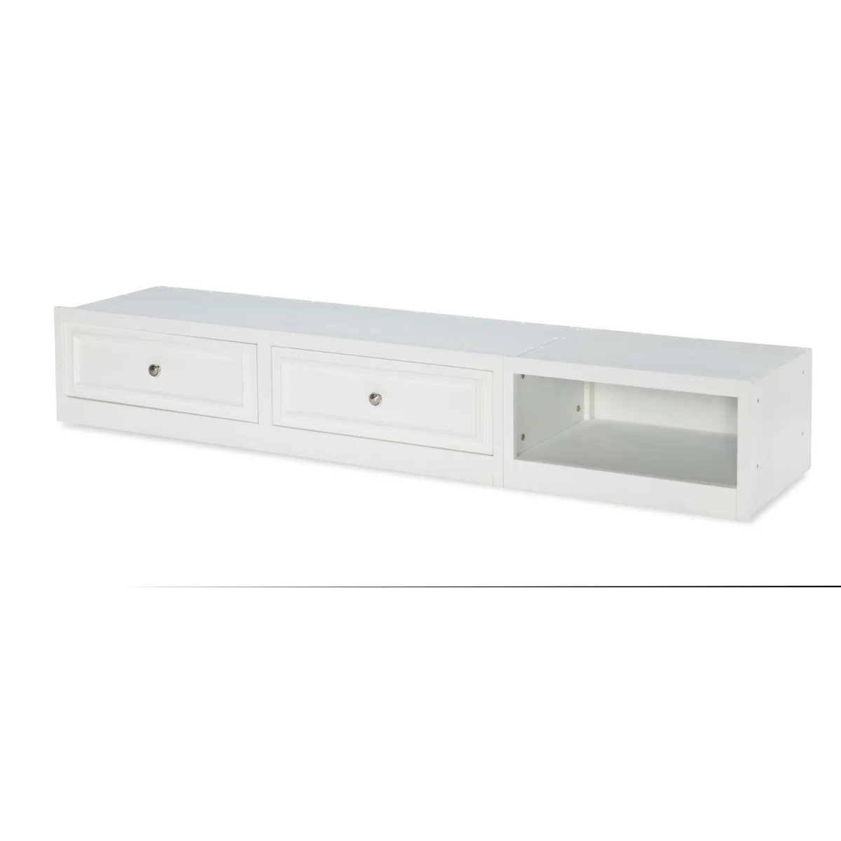Underbed Stg Unit White Finish Bed Parts Bed Parts 4