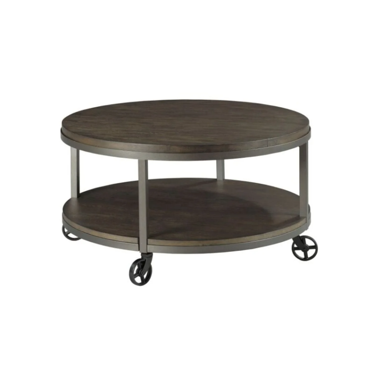 Baja Ii Round Coffee Table Cocktail & Coffee Tables Brown 4