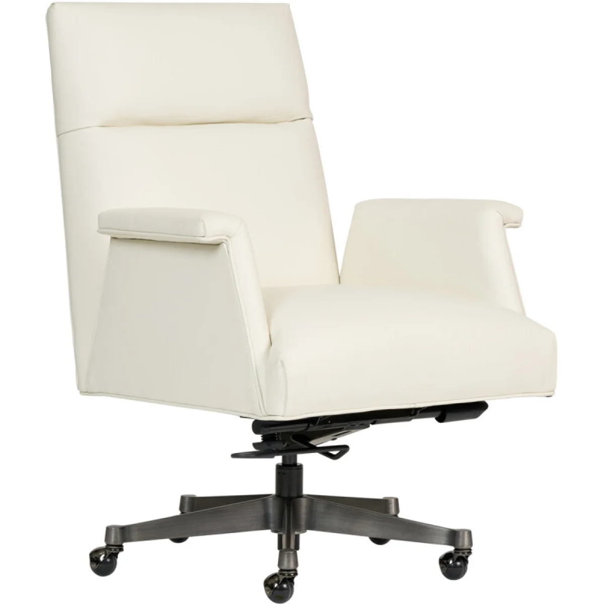 Skylar Exec Chair Luxe White Office Chairs Aspen Home 6