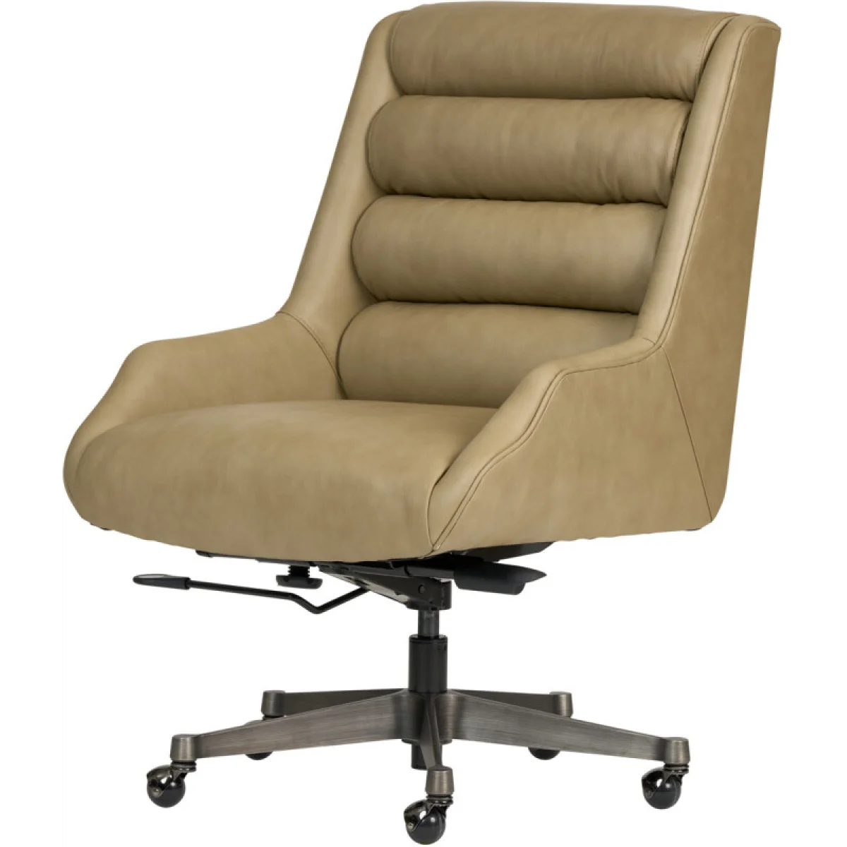 Drew Exec Chair Luxe Tan Office Chairs Aspen Home 12