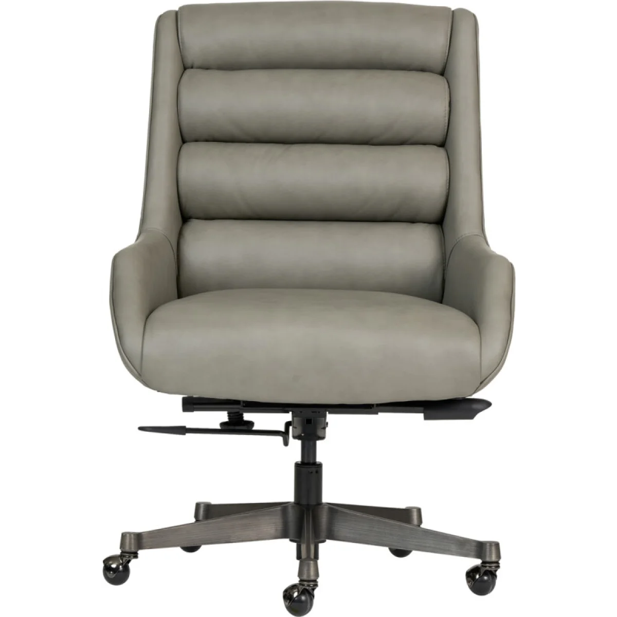 Drew Exec Chair Luxe Grey Office Chairs Aspen Home 4
