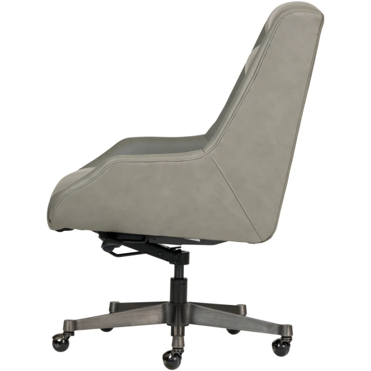 Drew Exec Chair Luxe Grey Office Chairs Aspen Home 11