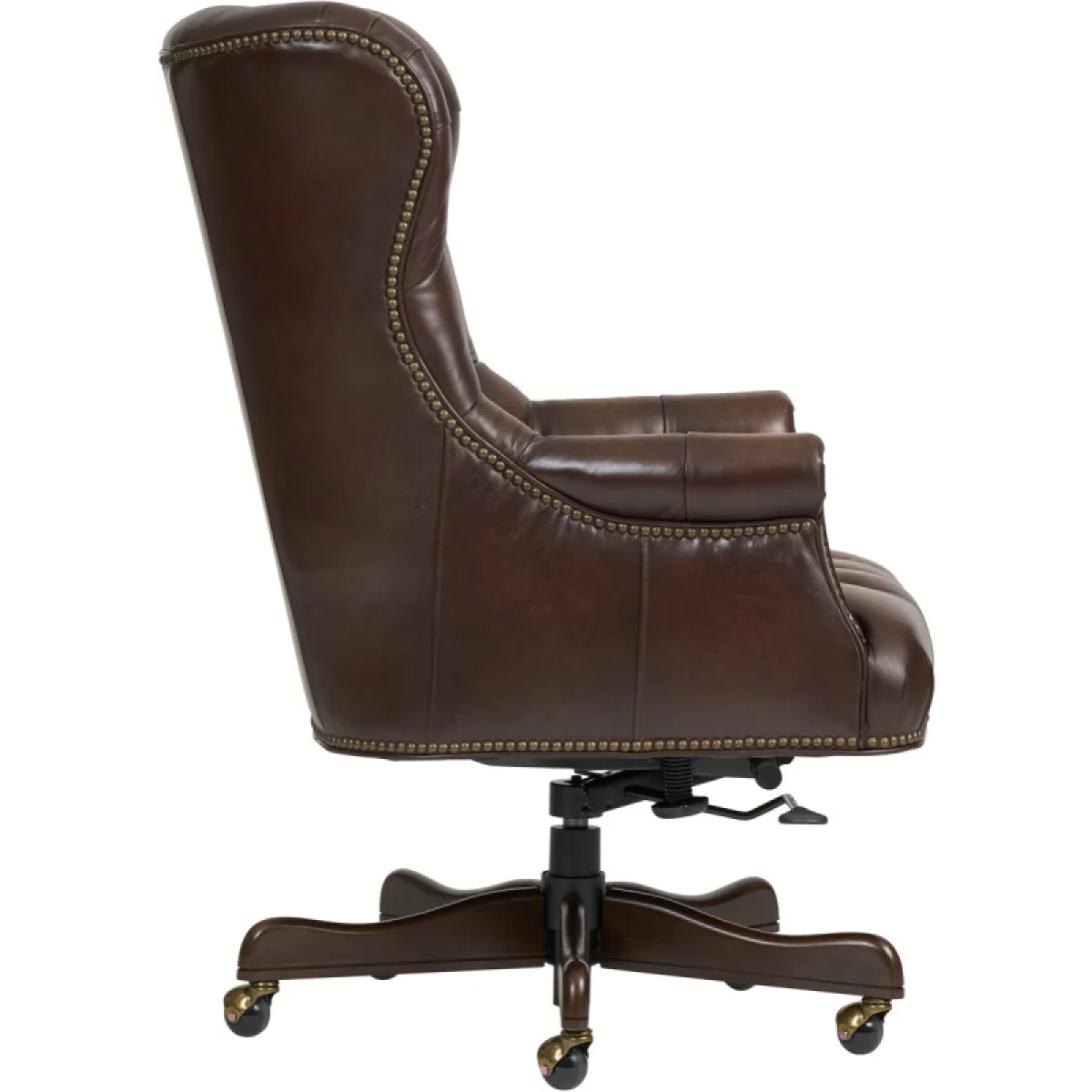 Jefferson Exec Chair Burnished Umber Office Chairs Aspen Home 7
