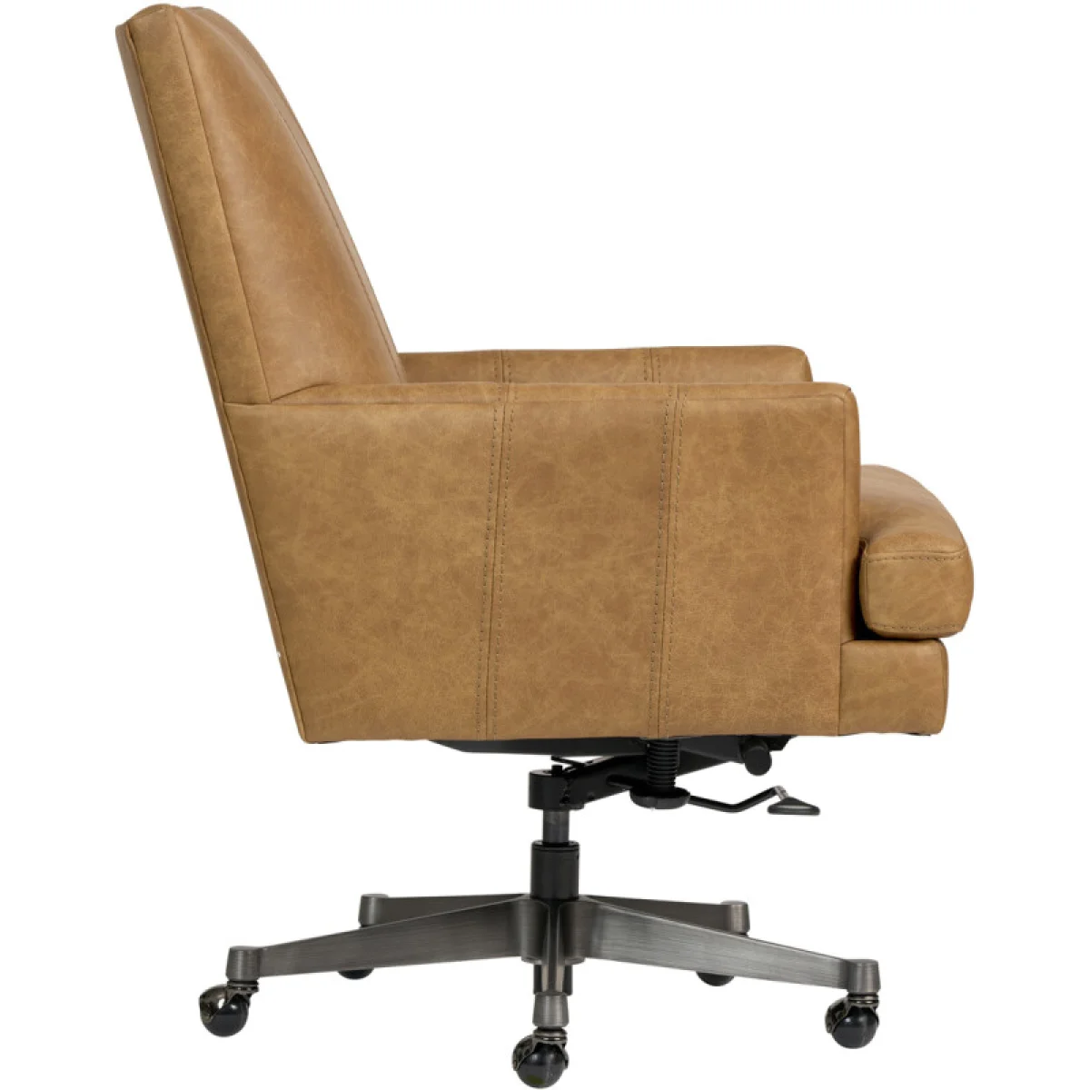 Adler Exec Chair Venetian Caramel Office Chairs Aspen Home 7