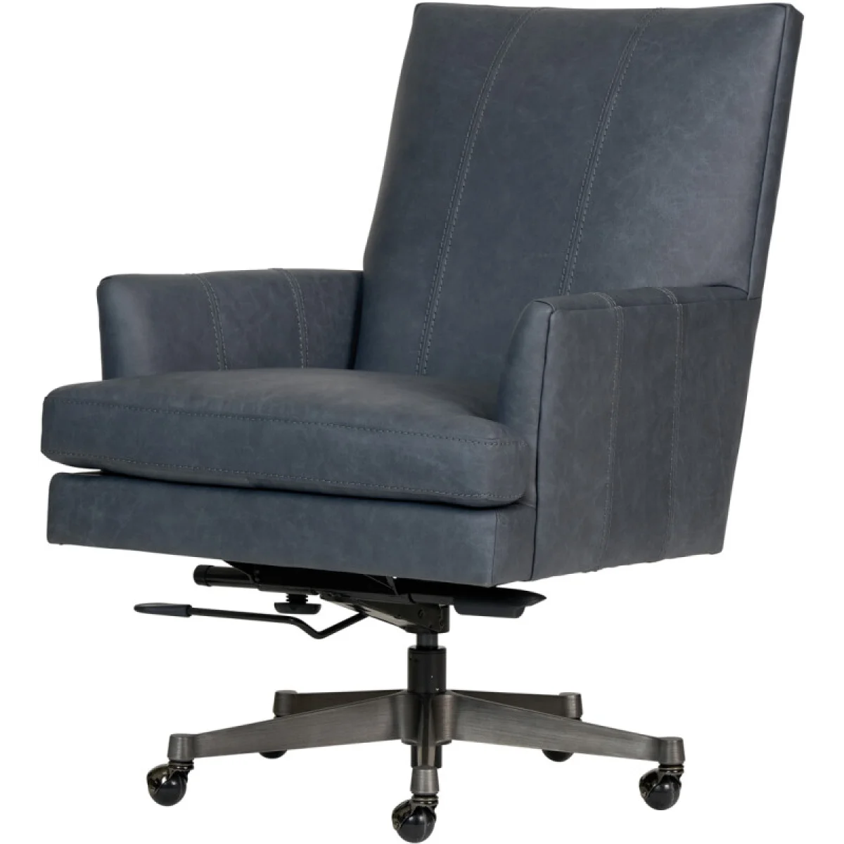 Adler Exec Chair Venetian Blue Office Chairs Aspen Home 12