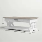 Americana Modern – Cotton Cocktail Table Cocktail & Coffee Tables Cocktail & Coffee Tables 13