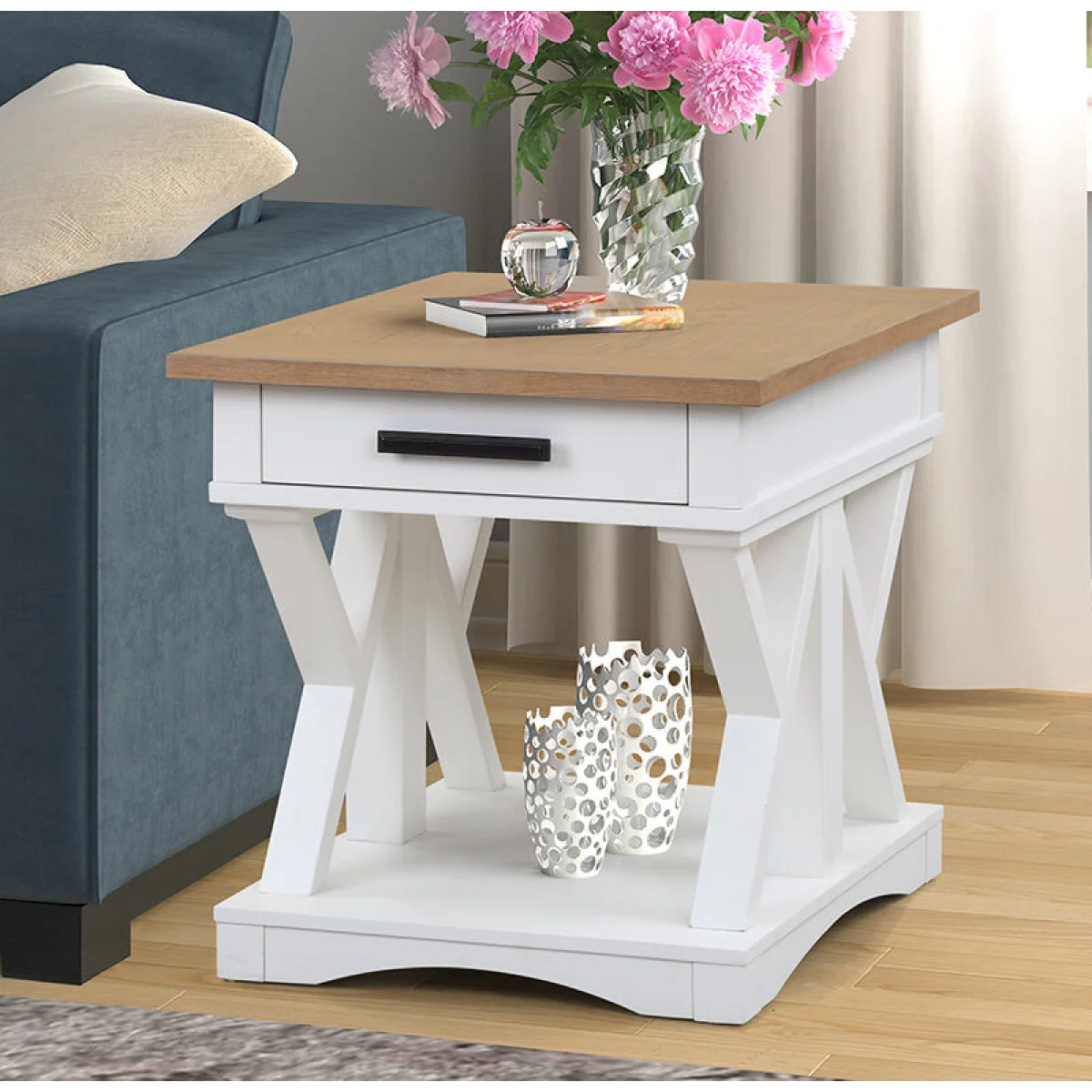 Americana Modern – Cotton End Table End tables Cotton 4