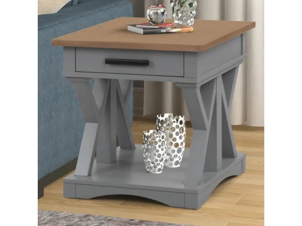 Americana Modern – Dove End Table End tables Dove