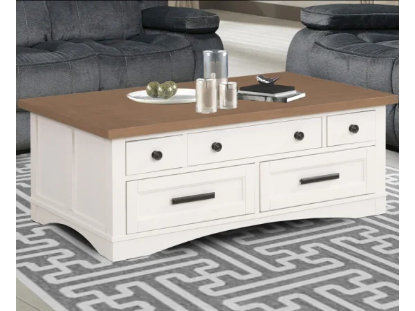 Americana Modern – Cotton Cocktail Table With Lift Top Cocktail & Coffee Tables Cocktail & Coffee Tables