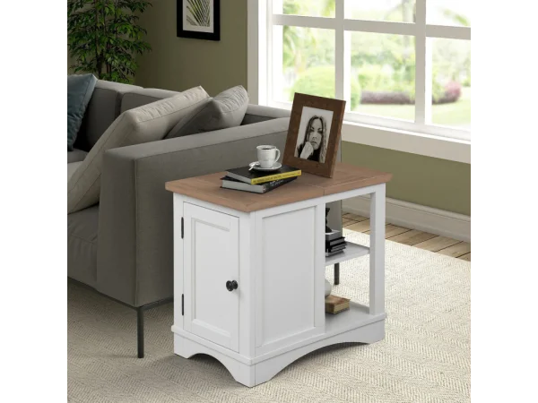 Americana Modern – Cotton Chairside Table Chairside Tables Chairside Tables