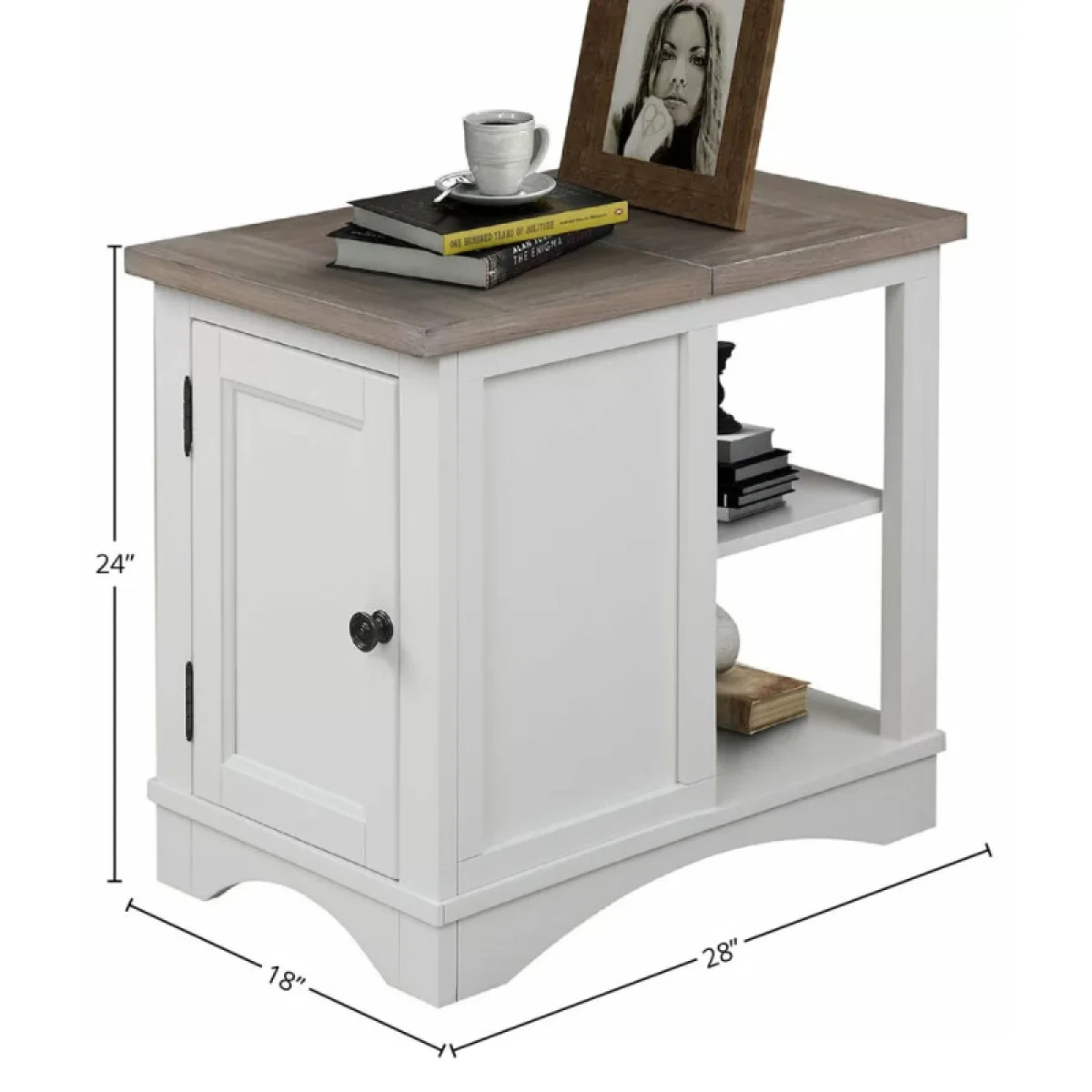 Americana Modern – Cotton Chairside Table Chairside Tables Chairside Tables 7