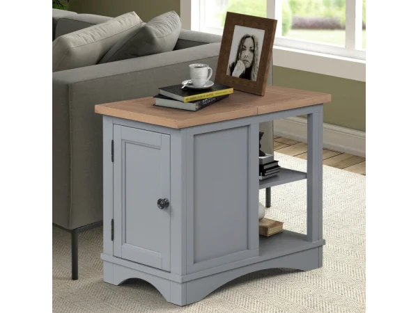 Americana Modern – Dove Chairside Table Chairside Tables Chairside Tables