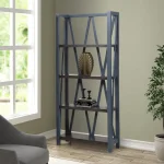Americana Modern – Denim Etagere Bookcase Bookcases blue 9
