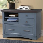 Americana Modern – Denim Functional File With Power Center Office Storage blue 11