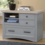 Americana Modern – Dove Functional File With Power Center Office Storage Dove 11